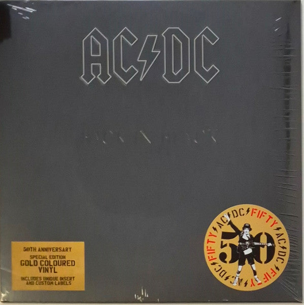 AC/DC - Back In Black (SPECIAL EDITION, GOLD VINYL)