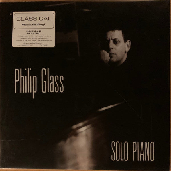 Philip Glass - Solo Piano (Limited Edition 2000 numbered copies on black & white marbled vinyl)