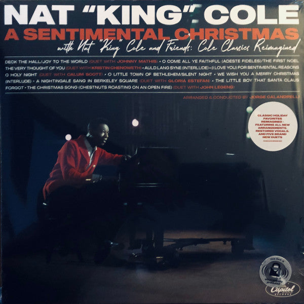 Nat "King" Cole* - A Sentimental Christmas (With Nat "King" Cole And Friends: Cole Classics Reimagined)