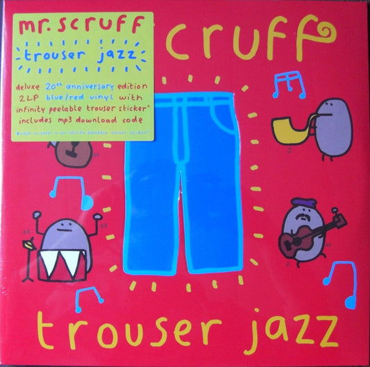 Mr. Scruff - Trouser Jazz (20th anniversary edition, 2xLP red & blue vinyl)