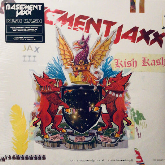 Basement Jaxx - Kish Kash (2xLP, Red & white vinyl)