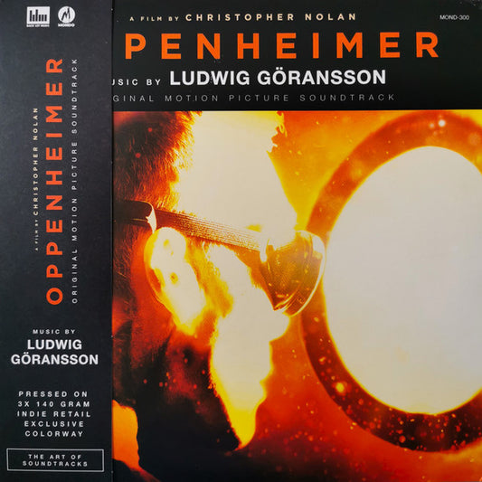 Ludwig Göransson - Oppenheimer Original Motion Picture Soundtrack (3xlp Orange vinyl, indie retail)