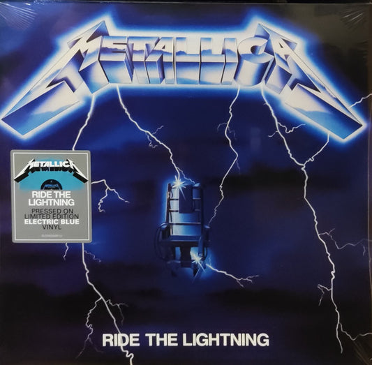 Metallica - Ride The Lightning (LIMITED EDITION, ELECTRIC BLUE VINYL)