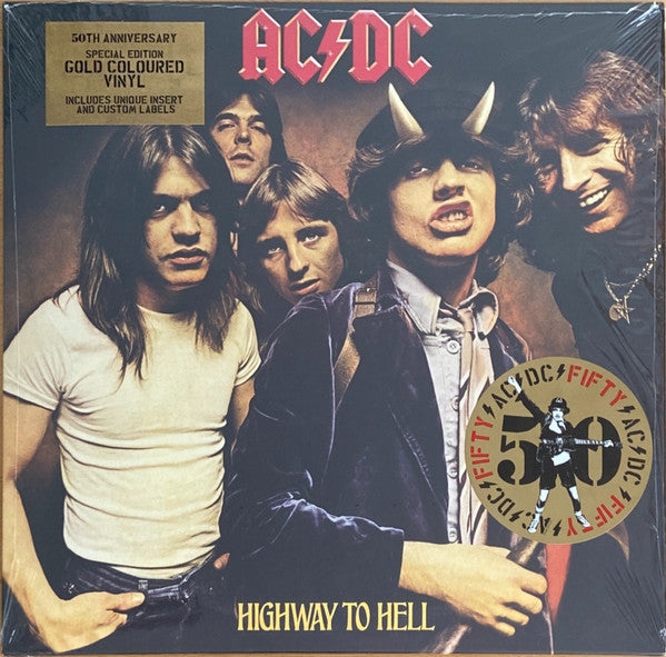AC/DC - Highway To Hell (special edition, gold vinyl) – Salvaje Music Store