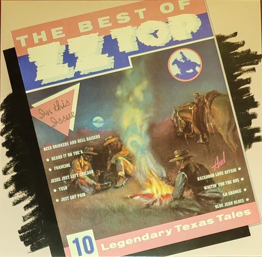 ZZ Top - The Best Of ZZ Top (TRANSLUCENT BLUE VINYL, ROCKTOBER)