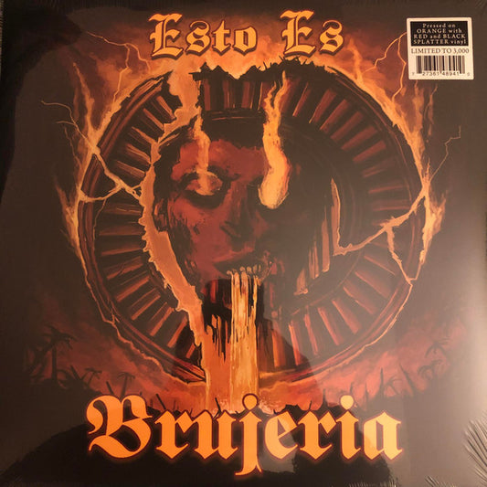 Brujeria - Esto Es Brujeria (2xlp orange, red and black splatter)