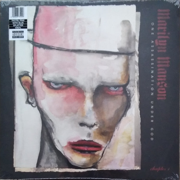 Marilyn Manson - One Assassination Under God (Chapter 1, Pastel Pink and blue splatter vinyl)
