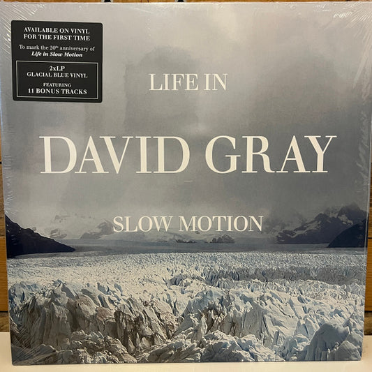 David Gray - Life In Slow Motion (20th Anniv. Edition, Glacial Blue Vinyl)
