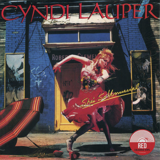 Cyndi Lauper - She's So Unusual (Red Vinyl)