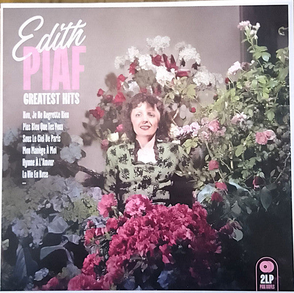 Edith Piaf - Greatest Hits (2xLP, Pink Vinyl)