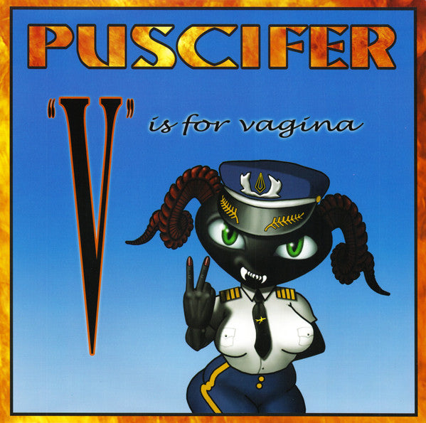 Puscifer - "V" Is For Vagina (exclusive blue with black smoke vinyl)