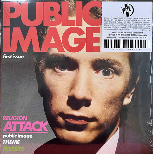 Public Image - Public Image (First Issue) - Metallex silver wax