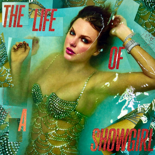 Taylor Swift - The Life Of A Showgirl (Portofino Orange Glitter Vinyl)