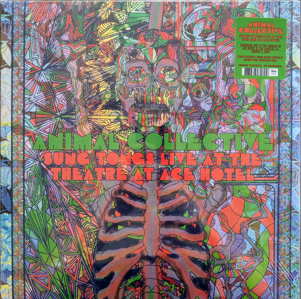 Animal Collective - Sung Tongs Live At The Theatre At Ace Hotel (Limited Edition Neon Orange & Light Green Vinyl 2LP)