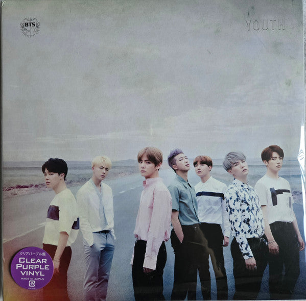 BTS - Youth (2xLP, Clear Purple Vinyl)