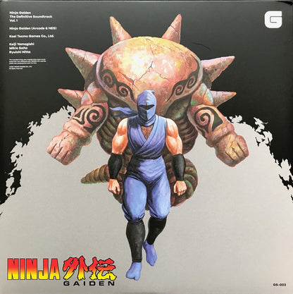 Keiji Yamagishi, Ryuichi Nitta, Mikio Saito - Ninja Gaiden The Definitive Soundtrack Vol.1 (2xlp Red & Orange Colored Vinyl)