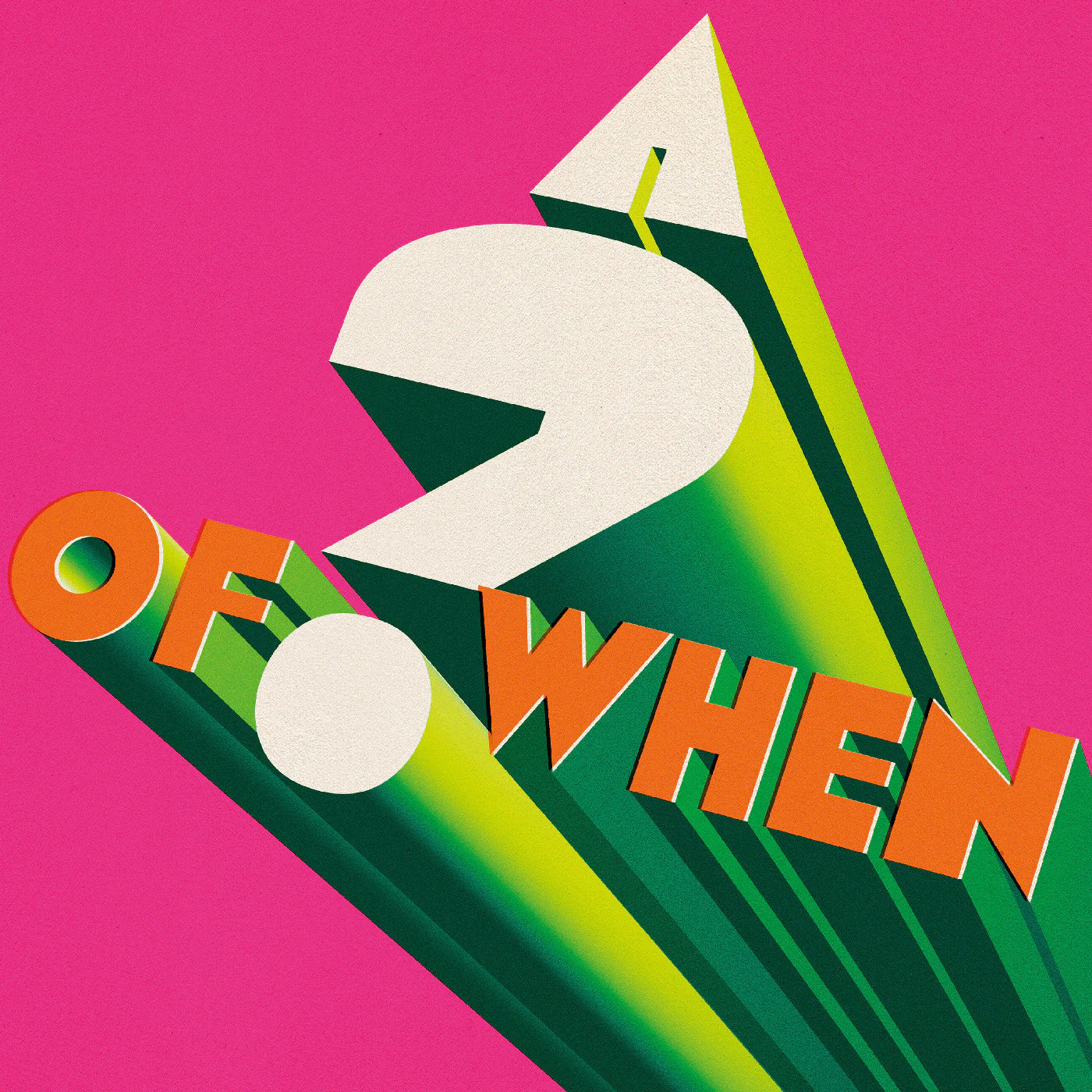 Panda Bear & Sonic Boom - A ? of WHEN (Indie Exclusive Pink Bio Vinyl) Release Date July 10, 2026