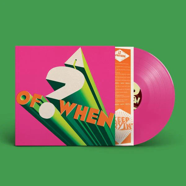 Panda Bear & Sonic Boom - A ? of WHEN (Indie Exclusive Pink Bio Vinyl) Release Date July 10, 2026
