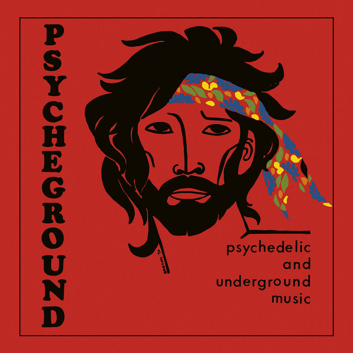 The Psycheground Group - Psychedelic And Underground Music (Ltd. Clear Red Vinyl)