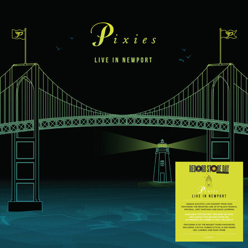 PIXIES - LIVE IN NEWPORT (GREEN & YELLOW VINYL, 2xLP) (RSD 2026)