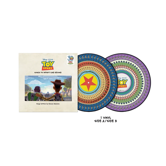 RANDY NEWMAN TOY STORY: SONGS TO INFINITY AND BEYOND (30th LTD. Edition, Zoetrope Picture Disc)