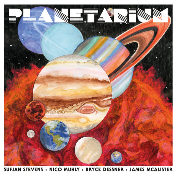 Sufjan Stevens, Bryce Dessner, Nico Muhly & James McAllister - Planetarium Vinil - Salvaje Music Store MEXICO