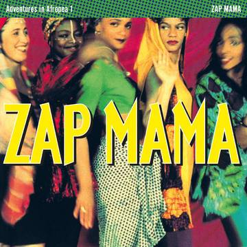 Zap Mama - Adventures in Afropea (magenta splatter color vinyl - RSD 2020)