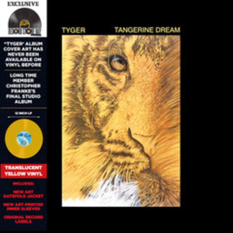Tangerine Dream - Tyger (Translucent Blue Vinyl, obi strip, limited to 1800, indie exclusive - RSD)