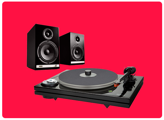 Plug And Play Pack #4: Tornamesa mmf 7.3 + Bocina HD6 + Phono Preamp PA 1.2 Paquete de audio - Salvaje Music Store MEXICO