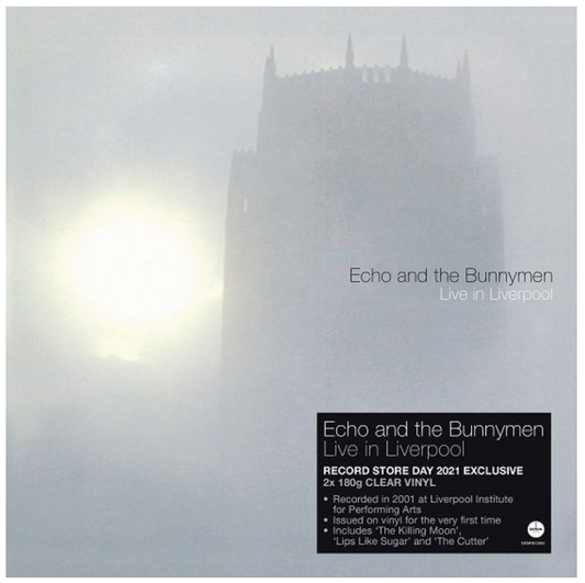 Echo & The Bunnymen - Live In Liverpool (2 x 180g Clear Vinyl)