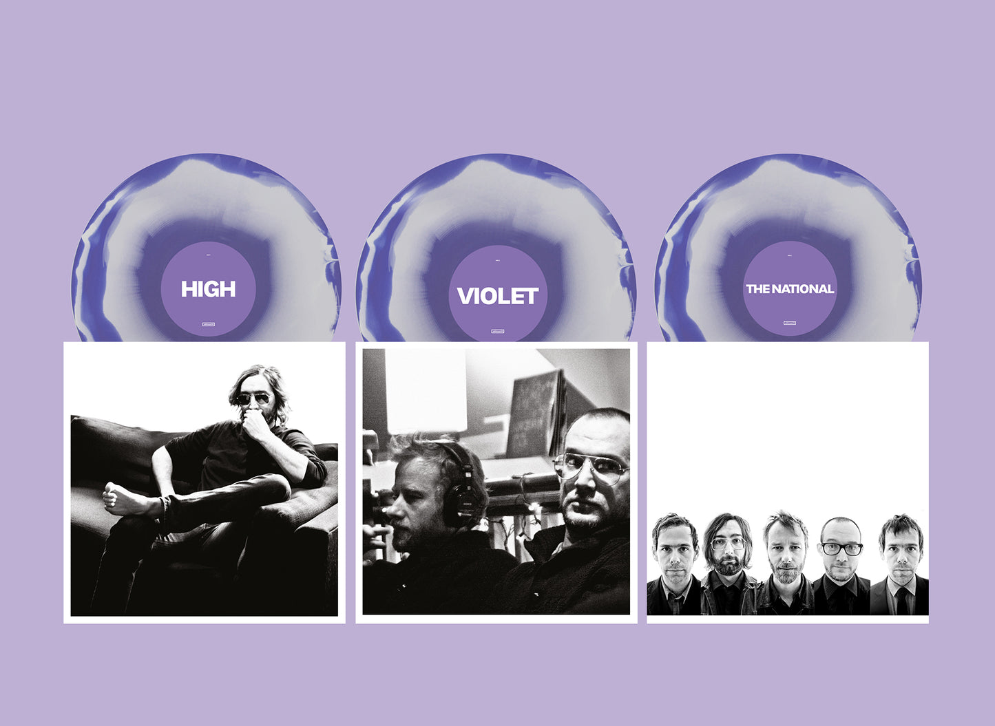 The National - High Violet (Expanded Edition, Purple and clear marble vinyl) PREVENTA  - Salvaje Music Store MEXICO