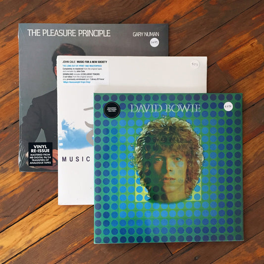 David Bowie, John Cale, Gary Numan - Pack 4 Vinil - Salvaje Music Store MEXICO