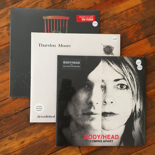Body/Head, Thurston Moore, Jim O´Rourke - Pack 15 Vinil - Salvaje Music Store MEXICO