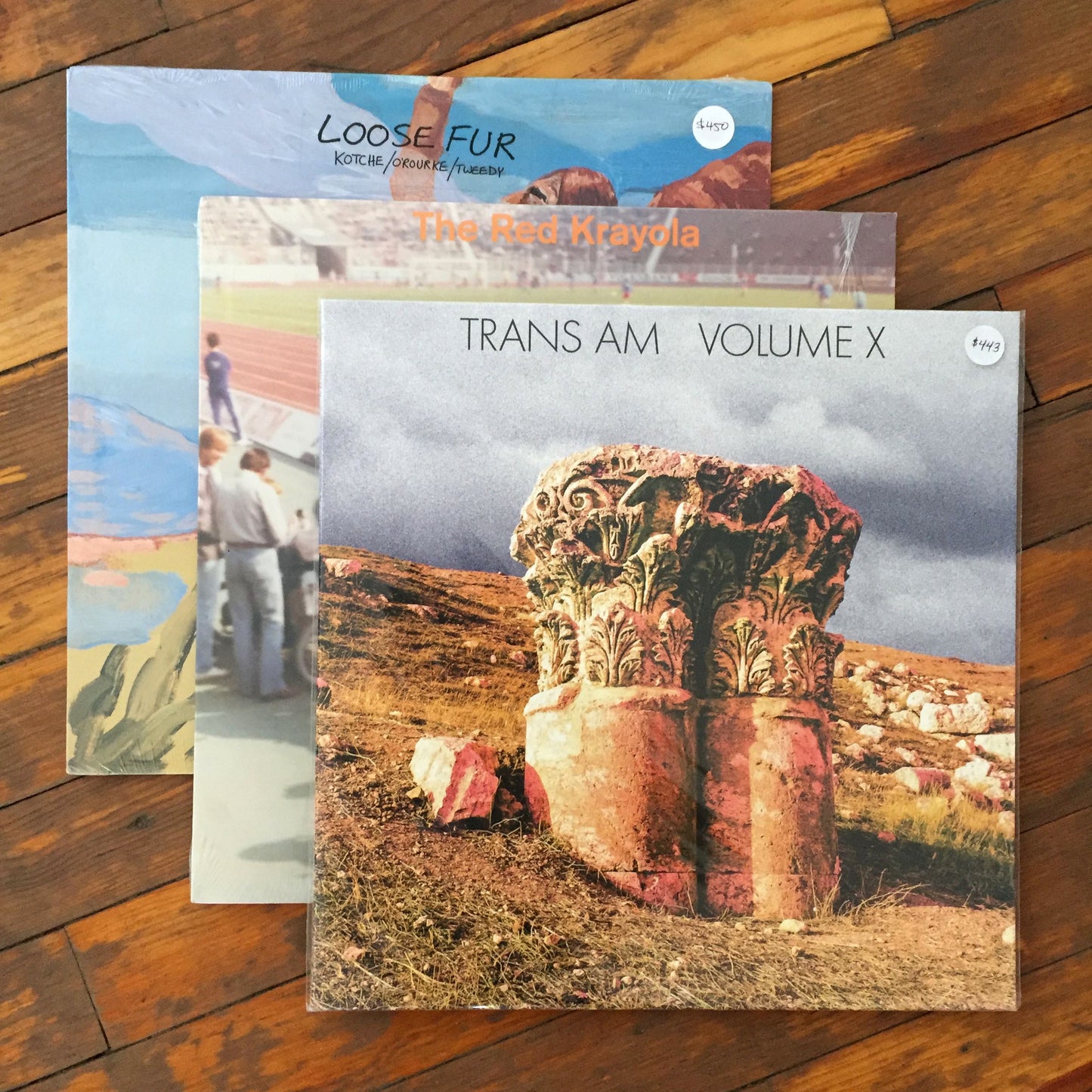 Trans Am, Loose Fur, The Red Krayola - Pack 33 Vinil - Salvaje Music Store MEXICO