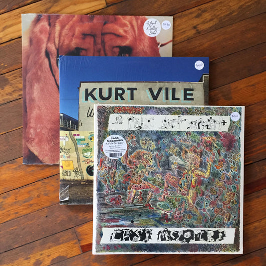 Cass McCombs, Kurt Vile, Ty Segall - Pack 37 Vinil - Salvaje Music Store MEXICO
