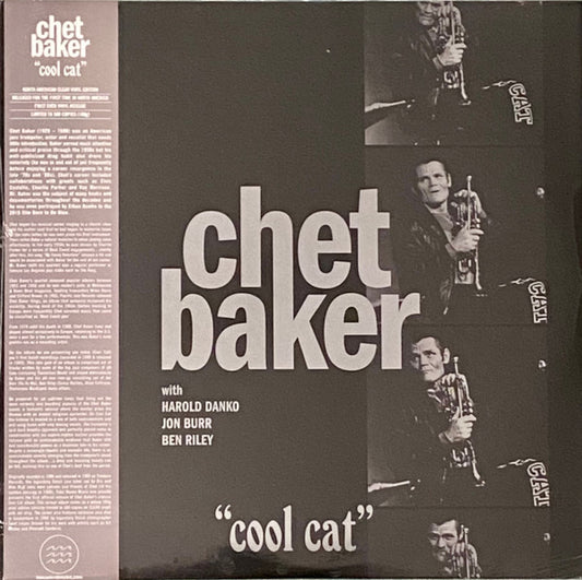 Chet Baker - Cool Cat (Clear LP)