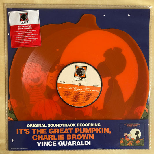 Vince Guaraldi - It's The Great Pumpkin, Charlie Brown (Original Soundtrack Recording, LTE, Translucent Orange Pumpkin-Shaped Disc)