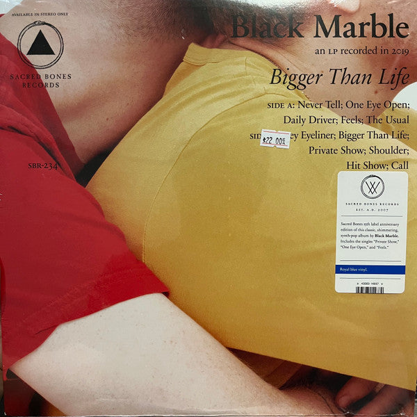 Black Marble - Bigger Than Life (Royal Blue Vinyl)