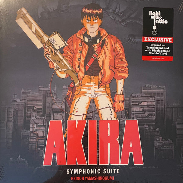 Geinoh Yamashirogumi - Akira Symphonic Suite (exclusive translucent red w/black smoke marble vinyl)