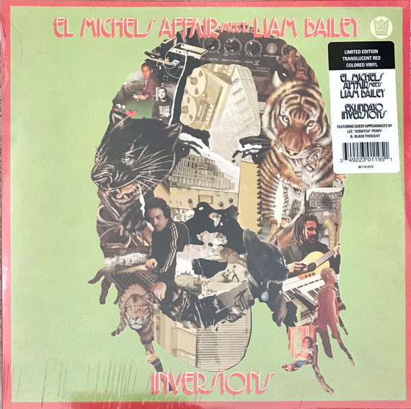 El Michels Affair Meets Liam Bailey - Ekundayo Inversions (Limited Edition Translucent Red Vinyl)