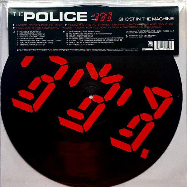 The Police - Ghost In The Machine (Limited Picture Disc)