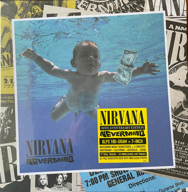 Nirvana - Nevermind (30th Anniversary Edition *180gr, 8LPs + "7)