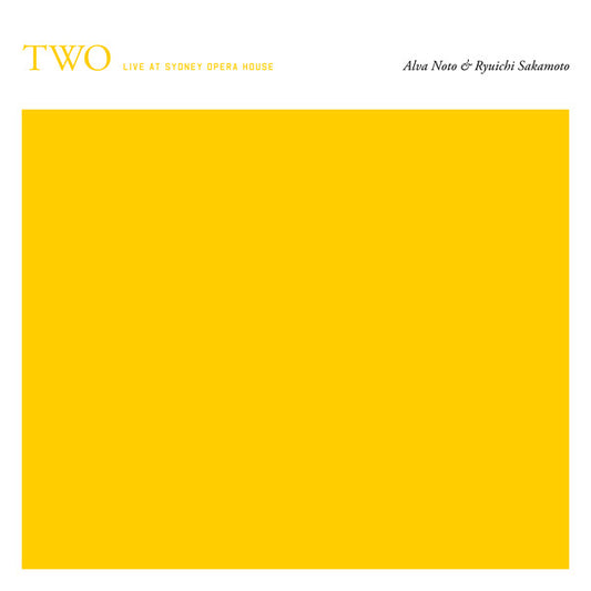 Alva Noto & Ryuichi Sakamoto* - Two (Live At Sydney Opera House)