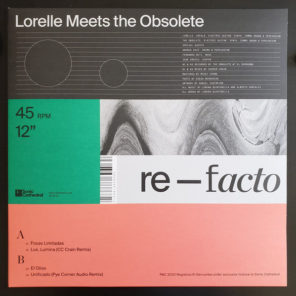 Lorelle Meets The Obsolete - Re-Facto