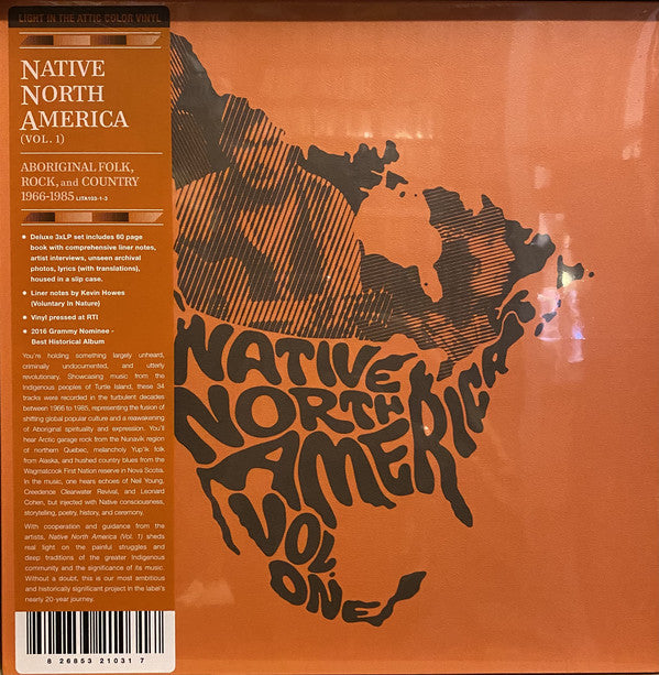 Various - Native North America (Vol. 1) (Aboriginal Folk, Rock, And Country 1966-1985) (3xLP Boxset)