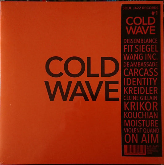 Various - Cold Wave #1 (2xLP Ltd Edition Orange Vinyl)