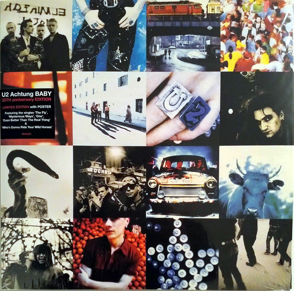 U2 - Achtung Baby (30th Anniversary LE 2xLP with Poster)