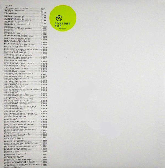 Aphex Twin - Syro (3xLP)