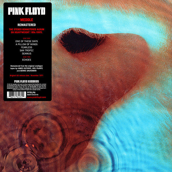 Pink Floyd - Meddle (stereo remastered, 180gr)