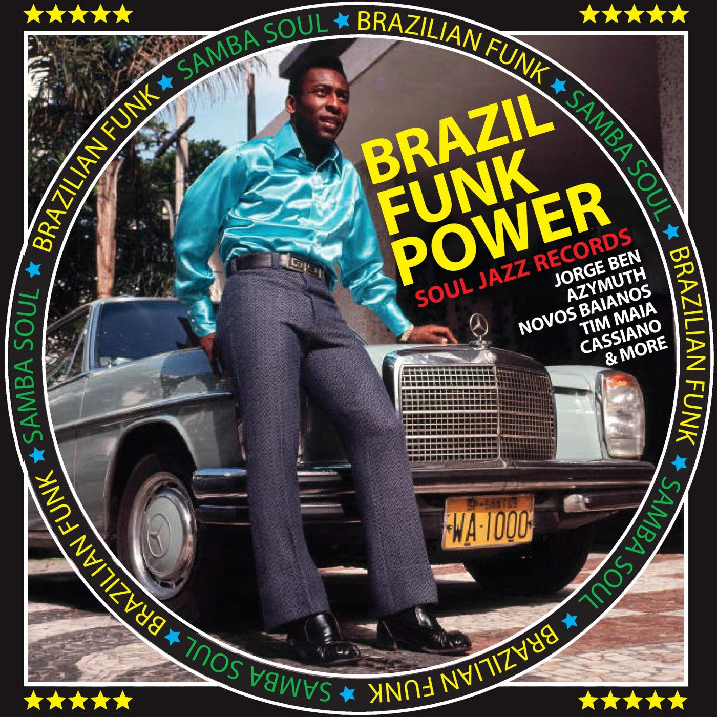 Soul Jazz Records - Brazil Funk Power - Brazilian Funk & Samba Soul (7" VINYL BOX SET)